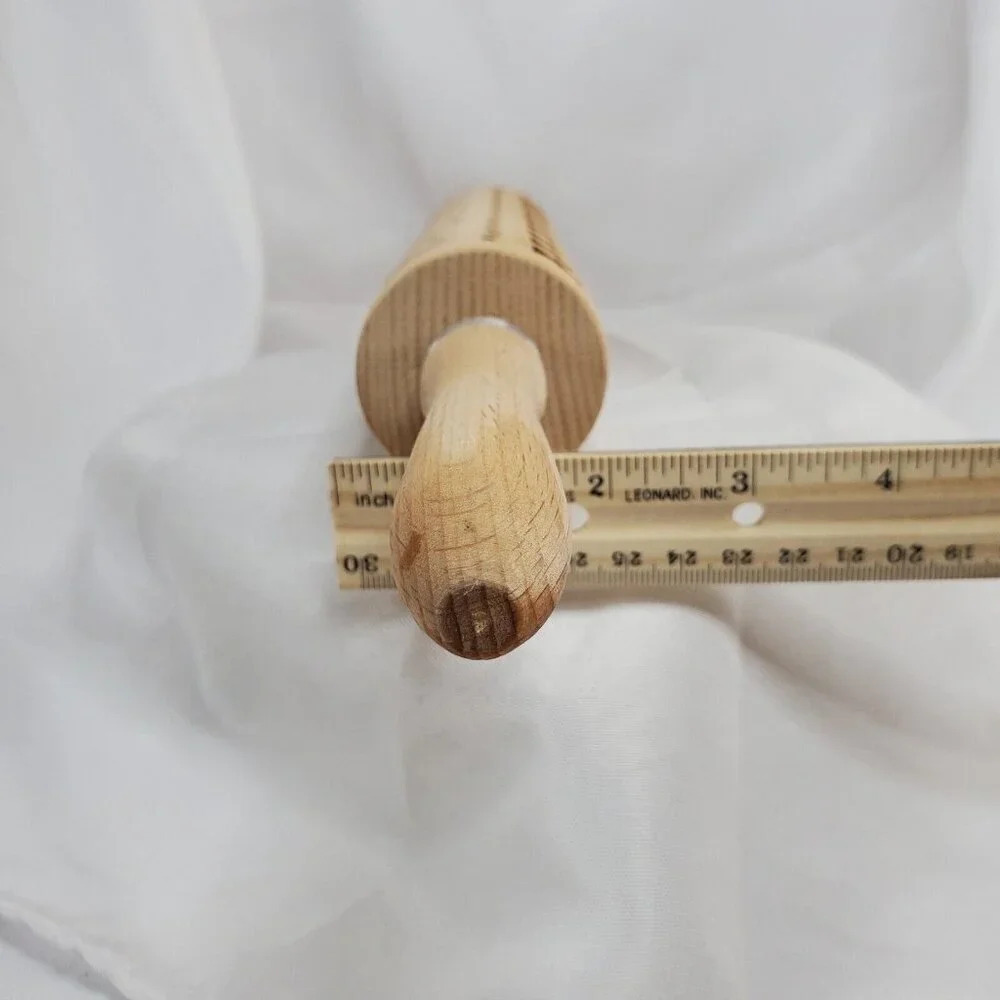 Embossed Rolling Pins for Baking Christmas Tree Engraved Wooden Rolling - Picture 9 of 9